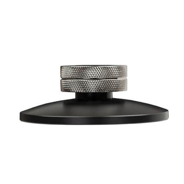 Record Doctor Low Profile Record Player Turntable Clamp Black Chrome