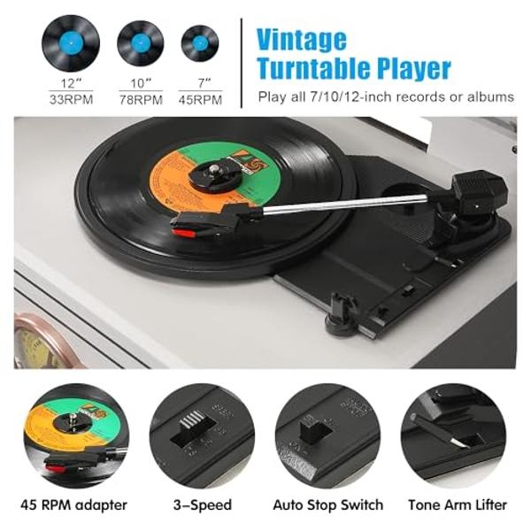 STARVIKY Dual Turntable Mouse Jiggler Silent Mechanical Movement with Random Function, Undetectable Mouse Mover, Timer, Keep Computer Awake