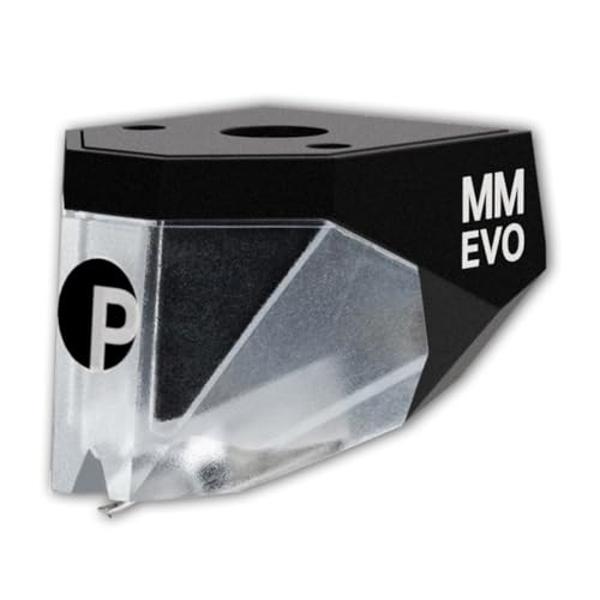 Pro-Ject Debut EVO 2, Next Generation Audiophile Turntable with Carbon Fiber tonearm, Electronic Speed Selection and pre-Mounted Pick it MM EVO Cartridge, Made in Europe (High Glos