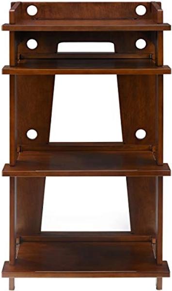 Crosley Furniture Soho Record Player Stand, Media Console with Vinyl Storage, Modern Home Organizer, Mahogany