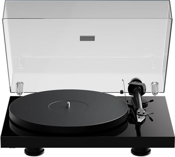 Pro-Ject Debut EVO 2, Next Generation Audiophile Turntable with Carbon Fiber tonearm, Electronic Speed Selection and pre-Mounted Pick it MM EVO Cartridge, Made in Europe (High Glos