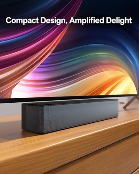 ULTIMEA 5.1 Virtual Surround Sound Bar, Peak Power 320W, Surround Sound System Home Theater Sound Bar for Smart TV with Adjustable Surround Speakers and Subwoofer, TV Soundbar Pose