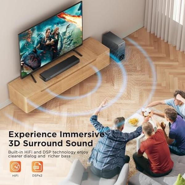 SAMSUNG HW-Q990C 11.1.4ch Soundbar w/Wireless Dolby Audio, Rear Speakers Included w/Q-Symphony, SpaceFit Sound Pro, Adaptive Sound, Game Mode Pro, Airplay 2, AVA, Alexa Built-in