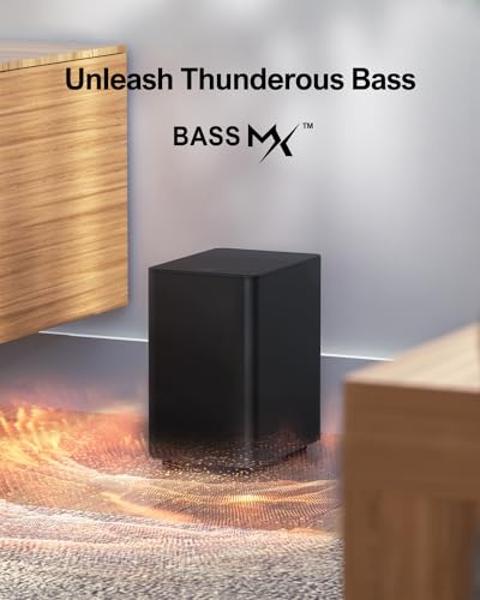 ULTIMEA 5.1 Virtual Surround Sound Bar, Peak Power 320W, Surround Sound System Home Theater Sound Bar for Smart TV with Adjustable Surround Speakers and Subwoofer, TV Soundbar Pose