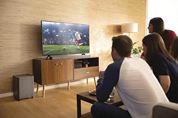 JBL Bar 5.1 - Soundbar with Built-in Virtual Surround, 4K and 10" Wireless Subwoofer (JBL2GBAR51IMBLKAM), Black