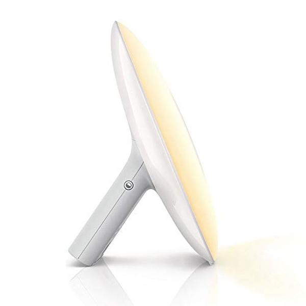 Philips Wake-Up Light Alarm Clock HF3505/01 with Sunrise Simulation - 2 Natural Sounds and Radio