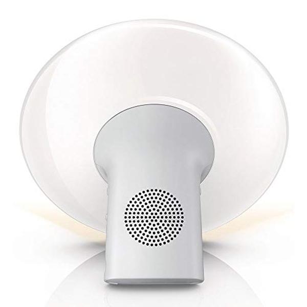 Philips Wake-Up Light Alarm Clock HF3505/01 with Sunrise Simulation - 2 Natural Sounds and Radio