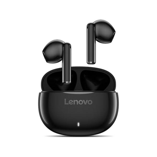 Lenovo E310 True Wireless Stereo Earbuds Bluetooth 5.3 ENC Noise-Cancelling Earbuds with 13mm Speaker Type-C Charging 20h Battery Life for Music Calls Comfortable Fit Wireless Earb