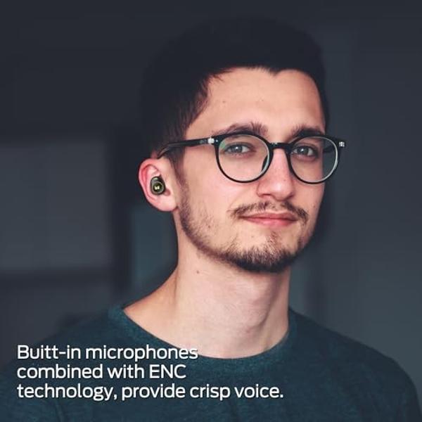 OnePlus Buds 3, Metallic Gray, Deep Bass, ANC, Immersive Sound, Up to 44 Hour Playtime with Charging case, Bluetooth 5.3