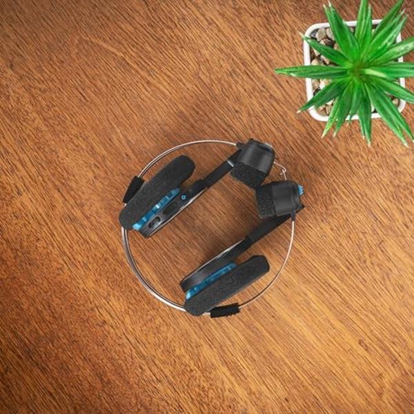 Koss Porta Pro Wireless 2.0 Bluetooth On-Ear Headphones, 20+ Hour Battery, USB-C Charging, Microphone, Analog Audio Pass Through, Retro Style, Black