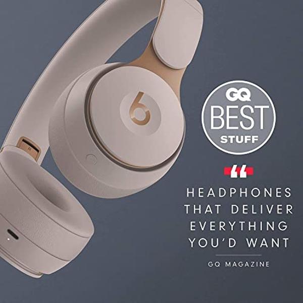 Beats Solo Pro Wireless Noise Cancelling On-Ear Headphones - Gray (Renewed)