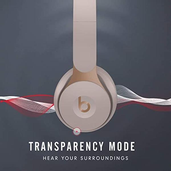 Beats Solo Pro Wireless Noise Cancelling On-Ear Headphones - Gray (Renewed)
