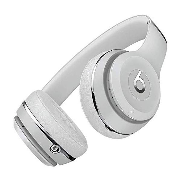Beats Solo3 Wireless Headphones - Satin Silver(Latest Model) - MX452LL/A (Renewed)
