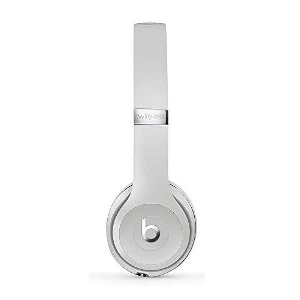 Beats Solo3 Wireless Headphones - Satin Silver(Latest Model) - MX452LL/A (Renewed)