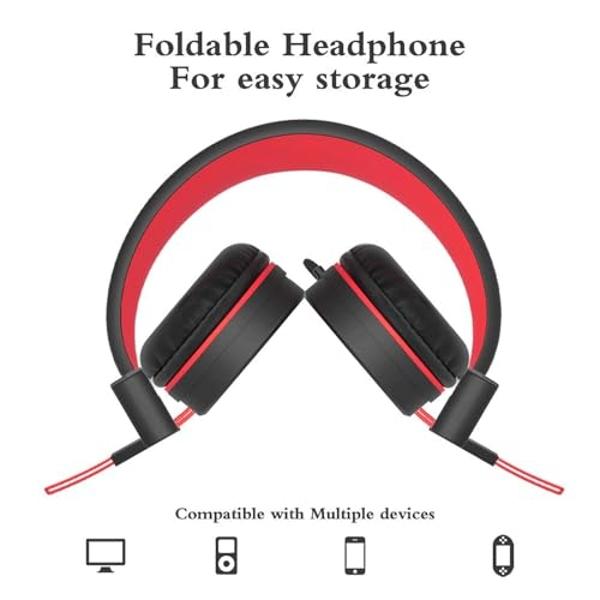 CPTEA Bluetooth Headset, Wireless Bluetooth V5.4 Headphones with Microphone, Noise Canceling Multipoint Connect Wireless Headset with Mic for Work/Mobile/Laptop/Call Center/Noisy O