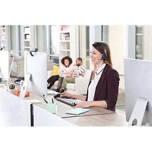 Logitech Zone Wireless Certified for Microsoft Teams Bluetooth Headset, Graphite