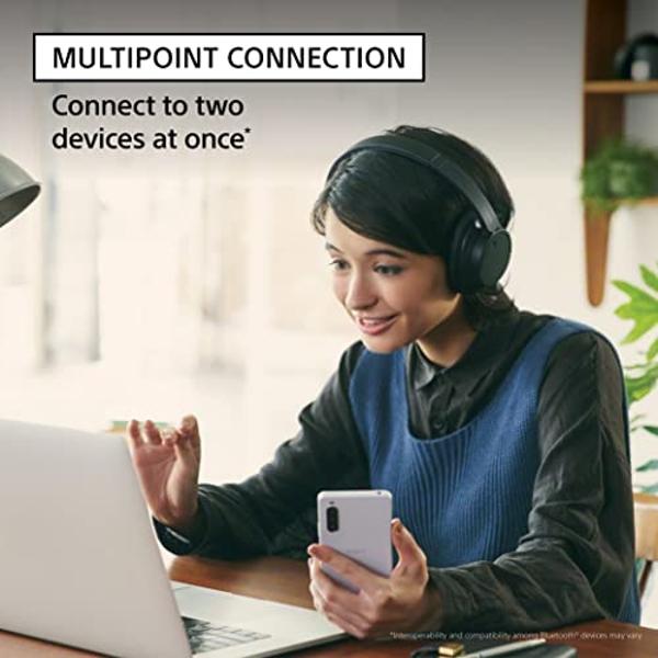 Beats Solo 4 - Wireless Bluetooth On-Ear Headphones, Apple & Android Compatible, Up to 50 Hours of Battery Life - Black & Gold (Renewed)