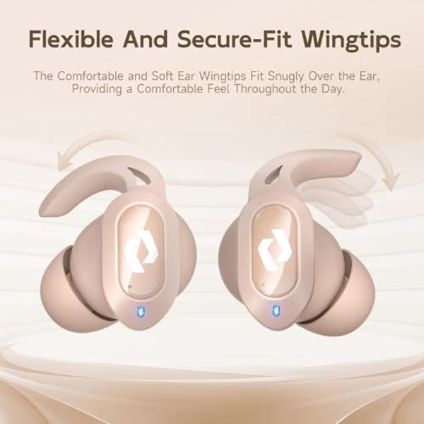 Wireless Ear buds Bluetooth Earbuds Wireless Charging Case Waterproof Headphones Built in Microphone Stereo Bass 64H Playback LED Power Display for iPhone Android Phones Computer S