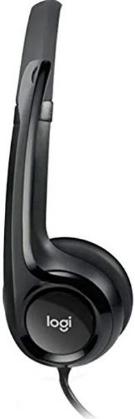 Logitech LOG981000014 Inc H390 Usb Headset with Noise-Canceling Headphones (Renewed)
