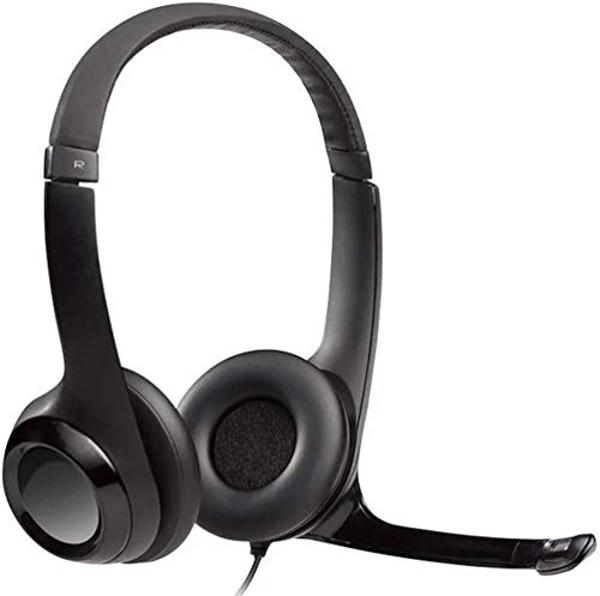 Logitech LOG981000014 Inc H390 Usb Headset with Noise-Canceling Headphones (Renewed)