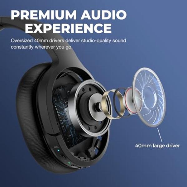 Koss KSC35 Wireless Bluetooth Ear Clip Headphones, in-Line Microphone with Remote, 6+ Hour Battery Life, Black