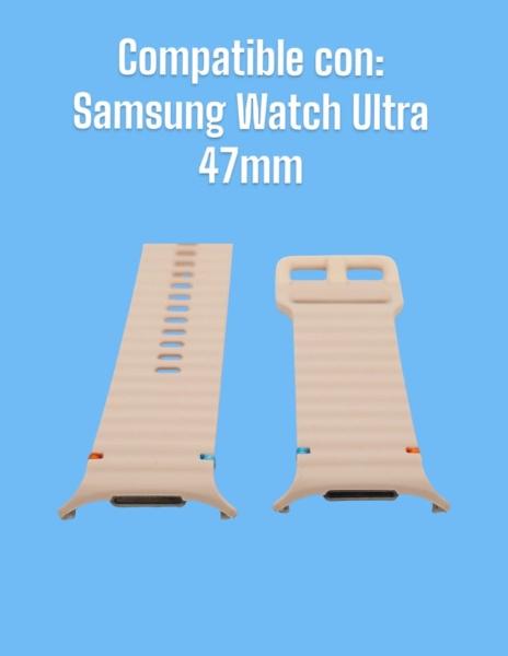 Teknet Correa Silicon para Samsung Galaxy Watch Ultra 47mm