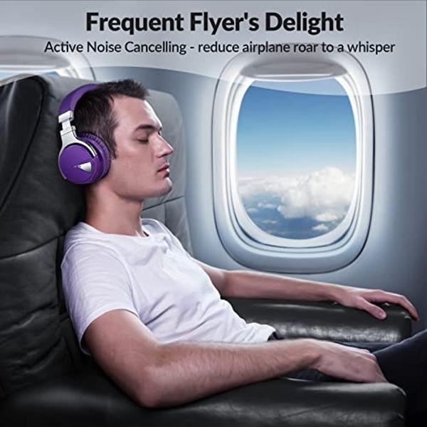 Soundcore Q30 by Anker, Hybrid Active Noise Cancelling Headphones, Multiple Modes, Hi-Res Audio, Custom EQ via App, 50H Playtime, Comfortable Fit, Bluetooth, Multipoint Connection