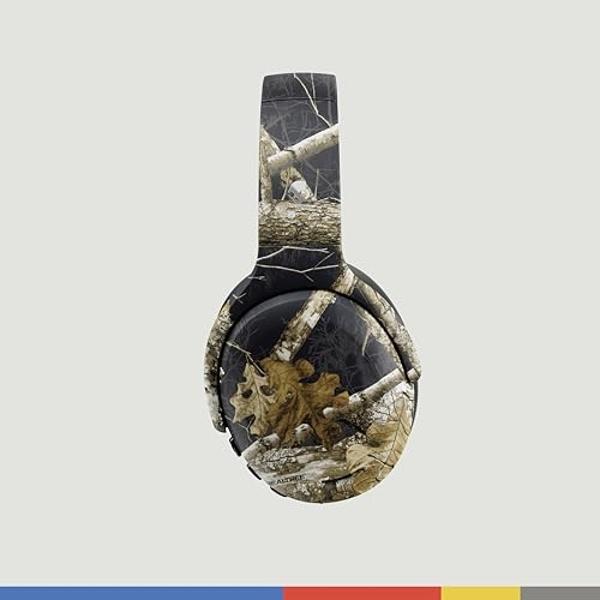 Skullcandy Crusher ANC 2 Wireless Over-Ear Bluetooth Headphones with Multi-Sensory Bass, Active Noise Cancelling, Up to 60 Hours Battery, Microphone for iPhone Android - Realtree E