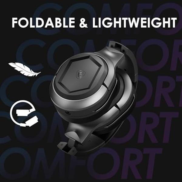 Upgrade Wired Sports Earbuds with Ear Hooks, Running Headphones Secure Fit Wrap Around Ear, Sweatproof In-Ear Earphones with Microphone, 3.5mm Jack for Smartphone Laptop Tablet MP3