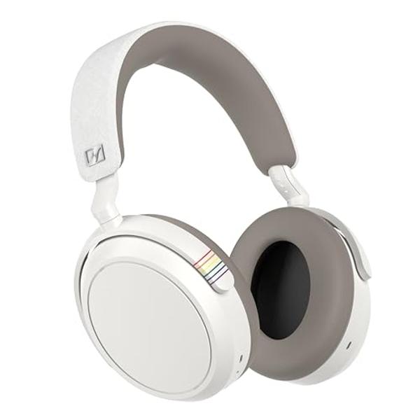 Sennheiser Momentum 4 Wireless Headphones, Bluetooth for Crystal-Clear Calls w/Adaptive Noise Cancellation, 60h Battery Life, Customizable Sound & Lightweight Folding Design, Pride