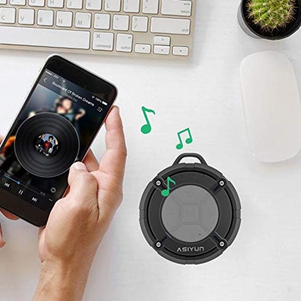 Monster Bluetooth Speaker, IPX8 Shower Speaker Waterproof, Bluetooth 5.4 with Loud HD Sound and Robust Bass, Extra Long Playtime Punchy, for Home, Beaches Portable Wireless Outdoor
