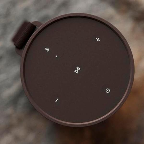 Bang & Olufsen Beosound Explore - Wireless Portable Outdoor Bluetooth speaker, IP 67 Dustproof and Waterproof, Chestnut