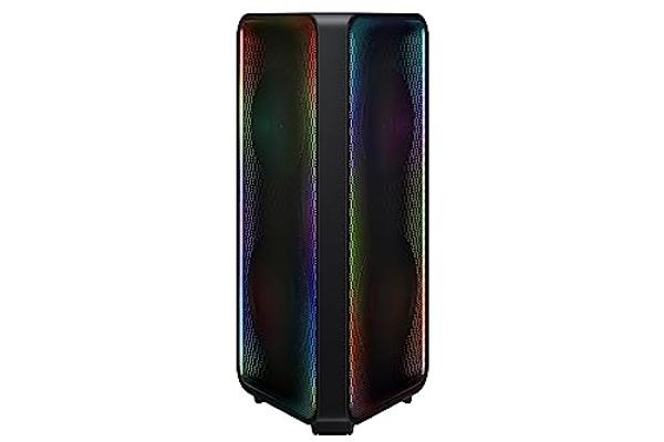 SAMSUNG MX-ST50B Sound Tower High Power Audio, 240W Floor Standing Speaker, Bi-Directional Sound, Built-In Battery, IPX5 Water Resistant, Party Light+, Bluetooth Multi-Connection, 