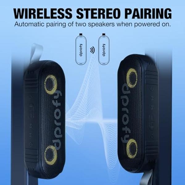 Ultimate Ears WONDERBOOM 3 Waterproof/Dustproof Mini Speaker - Joyous Brights Grey (Renewed)