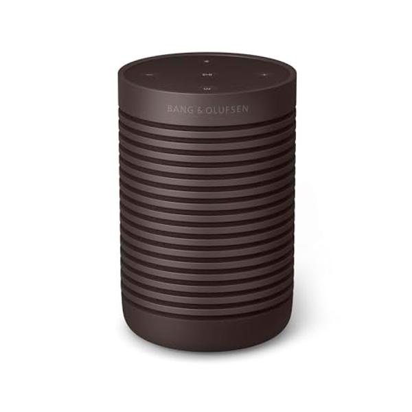 Bang & Olufsen Beosound Explore - Wireless Portable Outdoor Bluetooth speaker, IP 67 Dustproof and Waterproof, Chestnut
