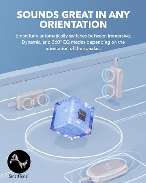 Soundcore Motion 300 Wireless Hi-Res Portable Speaker with BassUp, Bluetooth Speaker with SmartTune Technology, 30W Stereo Sound, 13H Playback, and IPX7 Waterproof, for Backyard, C