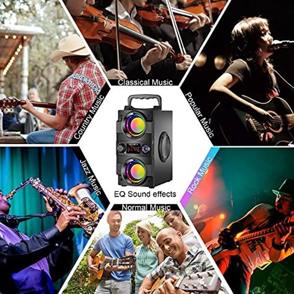 Altec Lansing - HydraMini Wireless Bluetooth Speaker, IP67 Waterproof USB C Rechargeable Battery with 6 Hours Playtime, Compact, Shockproof, Snowproof, Everything Proof (Royal Blue