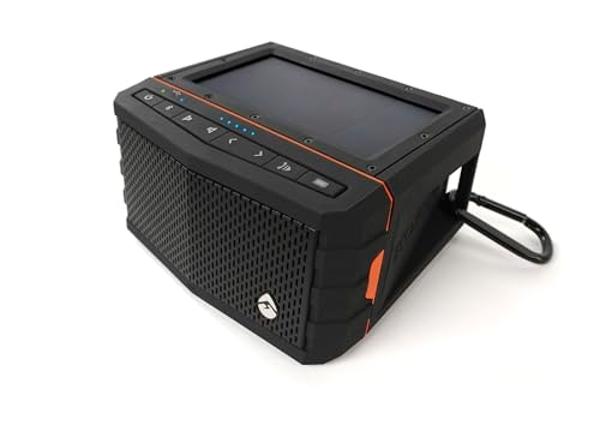 ECOXGEAR Sol Jam Solar-Powered Waterproof Bluetooth Portable Speaker (Black)
