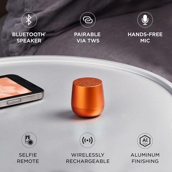 Lexon MINO+ Portable Bluetooth Mini Speaker with HD Sound, Rechargeable ...
