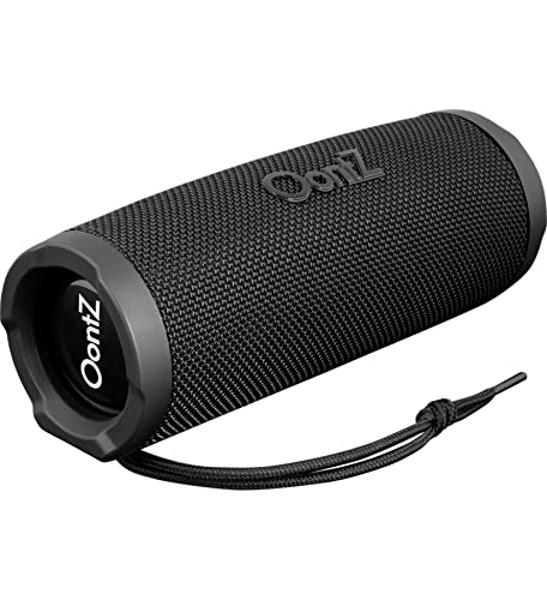OontZ Cylinder Portable Bluetooth Speaker 5.0 - IPX7 Waterproof, 14W Enhanced Sound, 20-Hr Battery, 100ft Wireless Range, Deep Bass and Clear Audio, Durable Shower Speaker for Pool