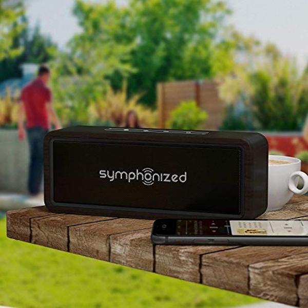 Symphonized Portable Bluetooth Speakers — Small Bluetooth Outdoor Speaker for Patio & Home, Out Door Loud Bluetooth Speakers, Bluetooth Wireless Loud with Bass, Bocinas Bluetooth, 