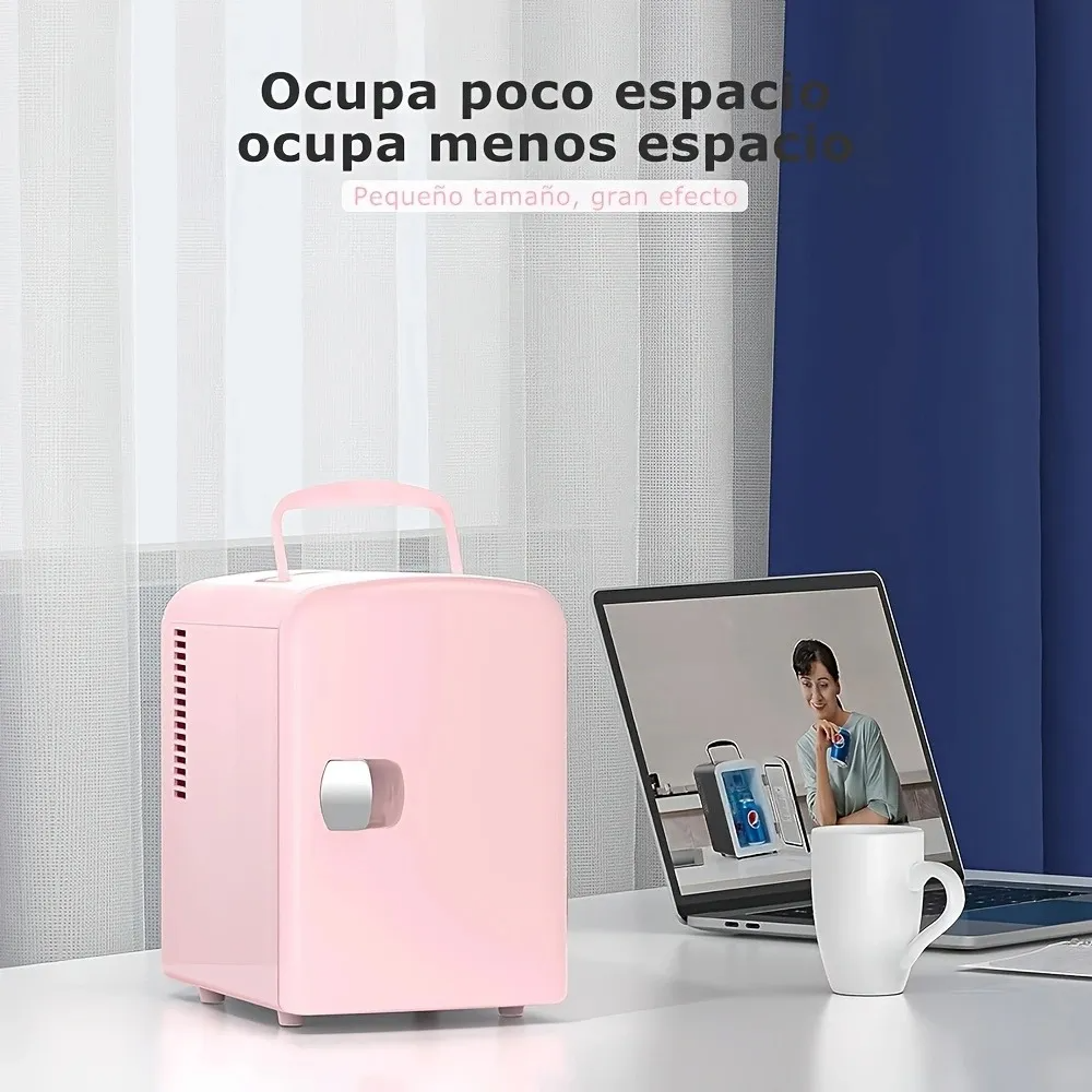 Frigobar Mini Refrigerador Portabilidad 4l Hogar / Vehícul.