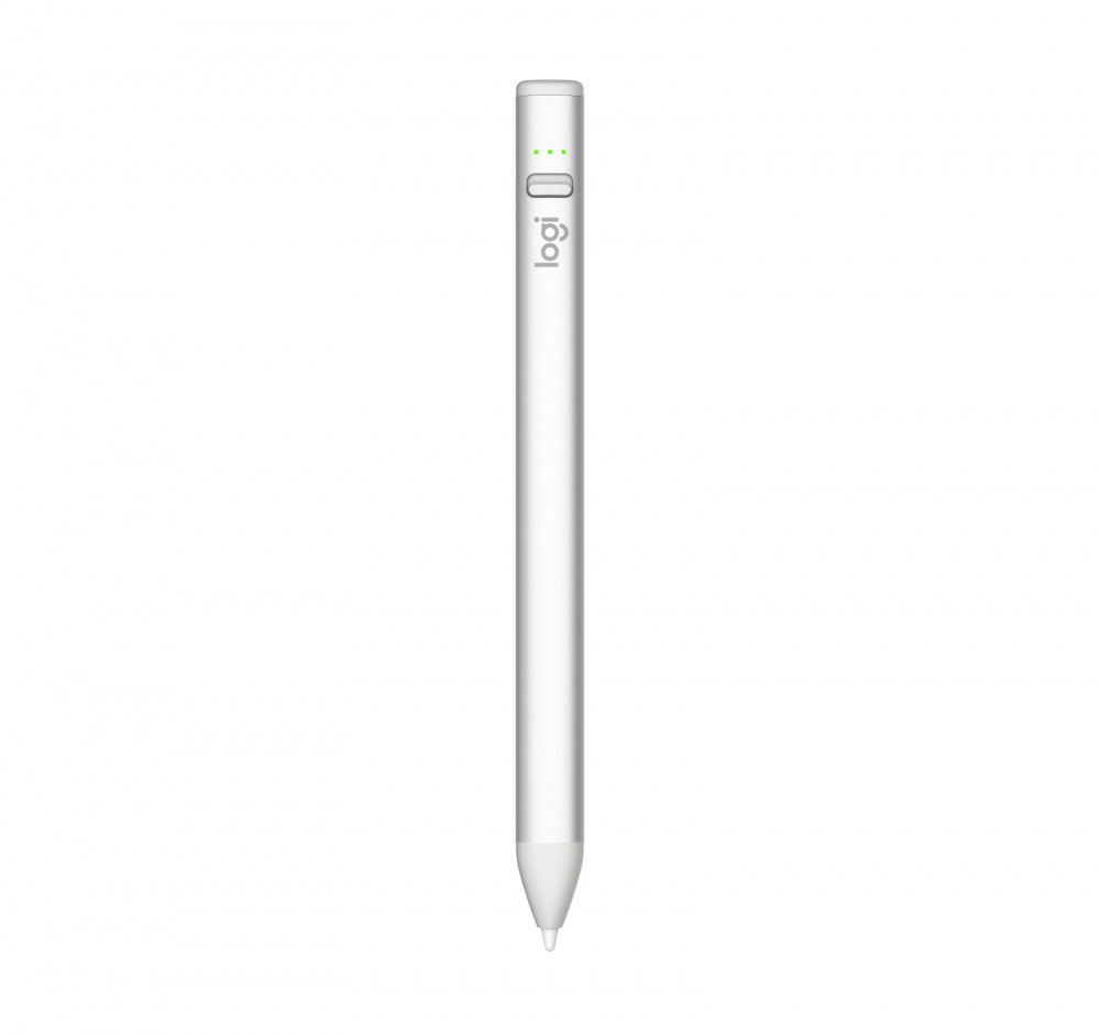 Logitech Crayon Lápiz Digital para iPad, Plata. 
