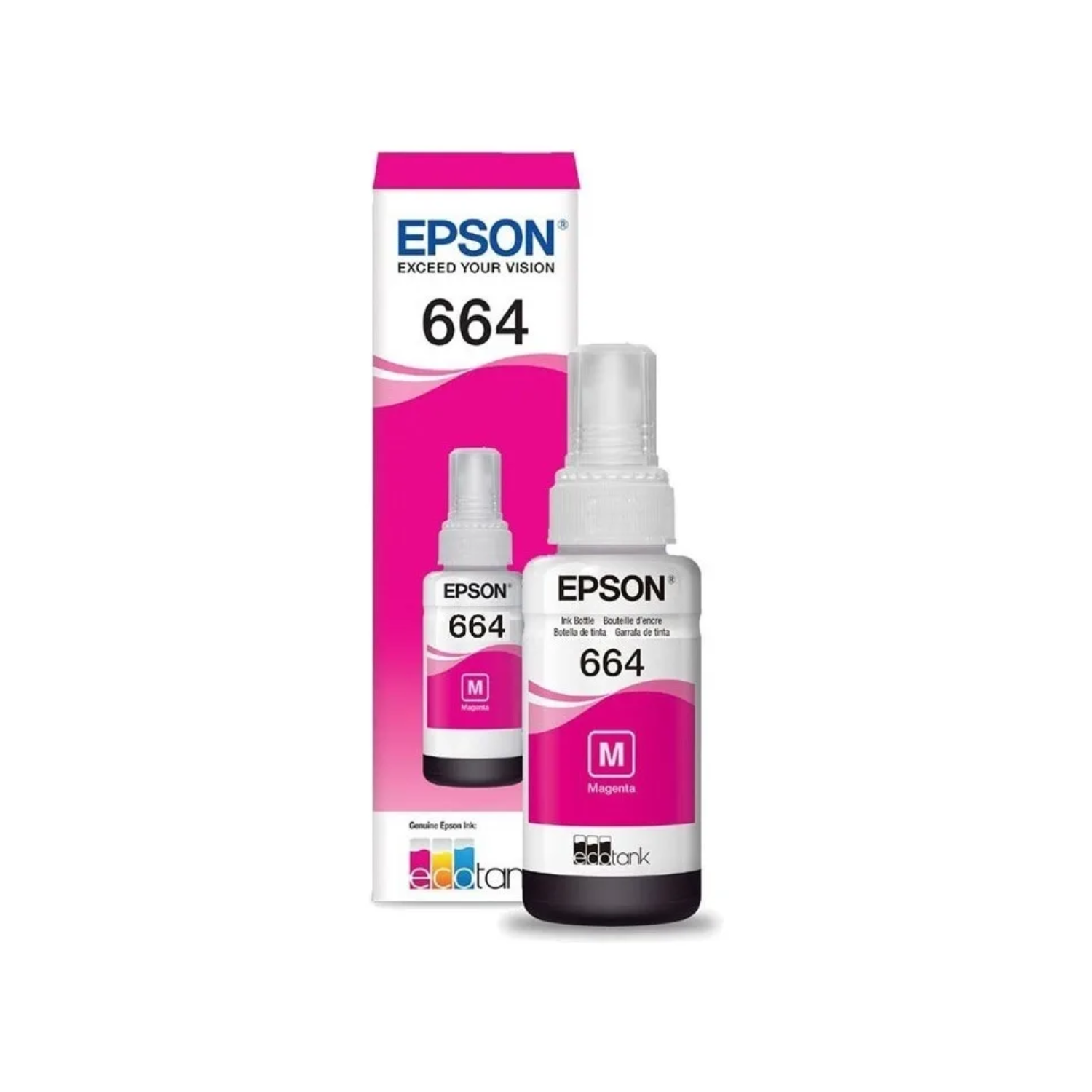 Tinta Epson 664 L200 L220 L310 Magenta