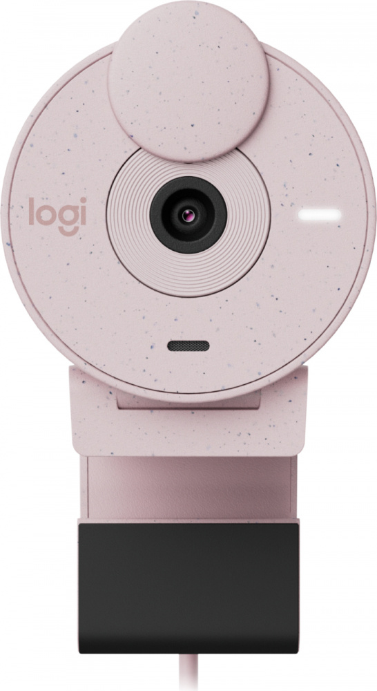 Logitech Webcam Brio 300, 2MP, 1920 x 1080 Pixeles, USB-C, Rosa