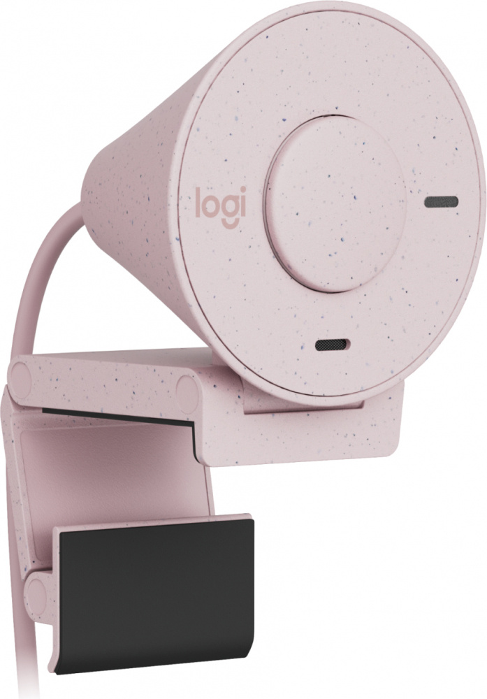 Logitech Webcam Brio 300, 2MP, 1920 x 1080 Pixeles, USB-C, Rosa