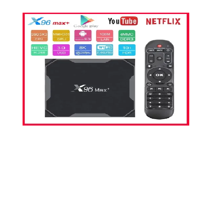 Android TV Box 4K 4Gb Ram 32Gb Memoria Android 9