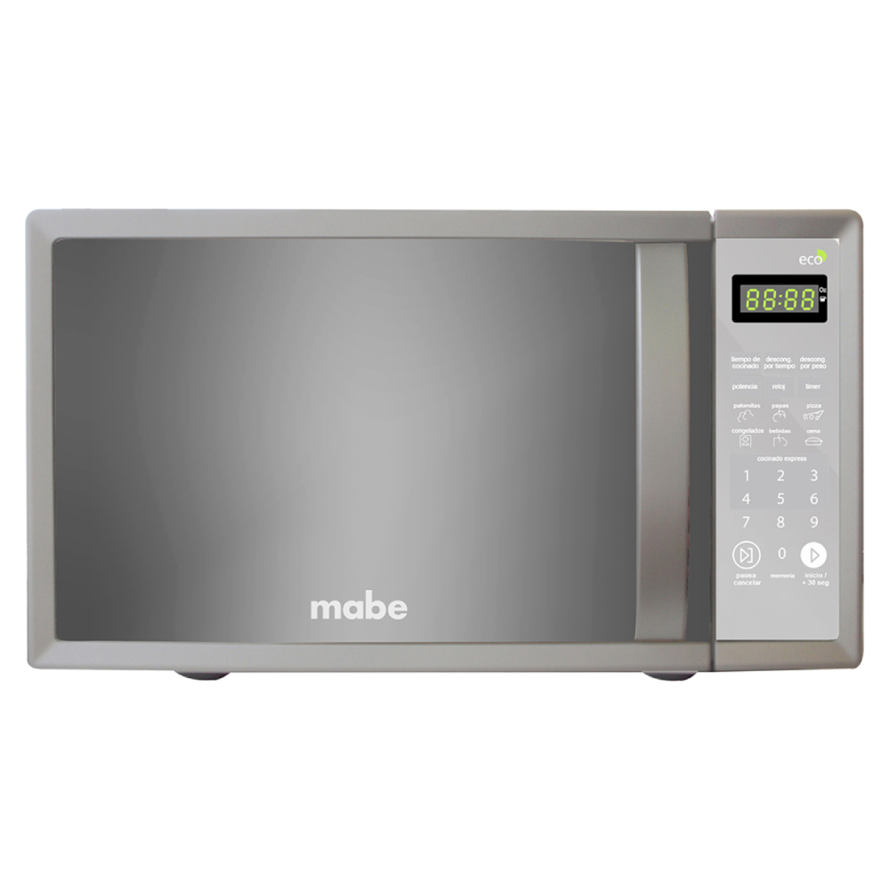 Horno Microondas Mabe 0.7 pies HMM70SEJ Plata 700W Compacto