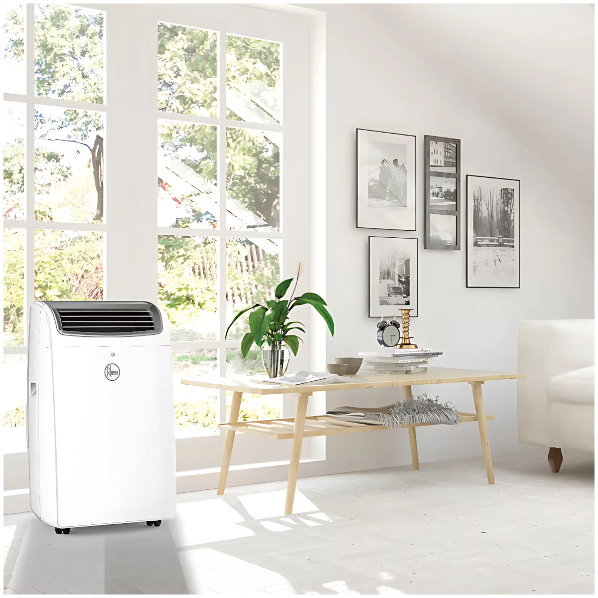 Aire Acondicionado Portátil Rheem 12000 BTU 110V Frío y Calor RPAI-CHN12H