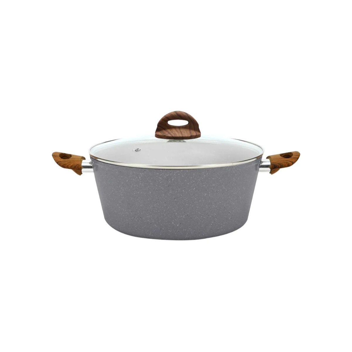 Cacerola Premium MasterChef Granite+ Gris MA-CAS-45GW